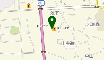 宅配ロッカーPUDO ドン・キホーテ 須賀川店の地図画像