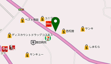 宅配ロッカーPUDO ヤマト運輸 小林センターの地図画像