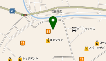 宅配ロッカーPUDO イズミ ゆめタウン徳島の地図画像