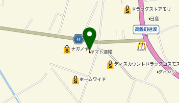 宅配ロッカーPUDO ヤマト運輸 高鍋営業所の地図画像