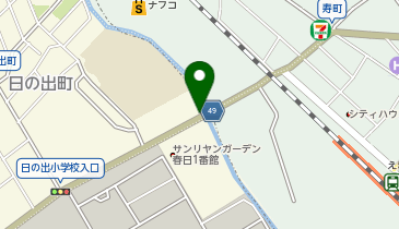 宅配ロッカーPUDO URアーベインビオ春日の地図画像