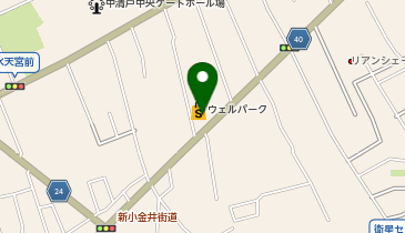 宅配ロッカーPUDO ウェルパーク 清瀬中清戸店の地図画像