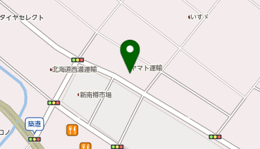 宅配ロッカーPUDO ヤマト運輸 小樽営業所の地図画像