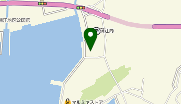 宅配ロッカーPUDO ヤマト運輸 蒲江営業所の地図画像