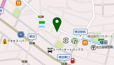 宅配ロッカーPUDO ヤマト運輸 植田駅前営業所の地図画像