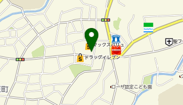 宅配ロッカーPUDO マックスバリュ 本原店の地図画像