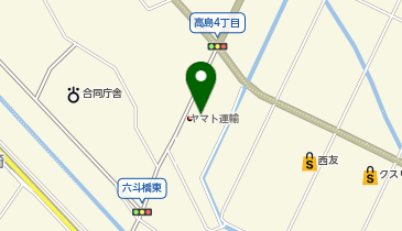 宅配ロッカーPUDO ヤマト運輸 諏訪営業所の地図画像