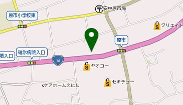 宅配ロッカーPUDO ヤマト運輸 安中営業所の地図画像