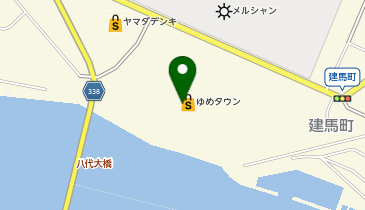 宅配ロッカーPUDO イズミ ゆめタウン八代の地図画像