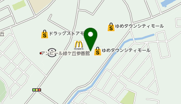 宅配ロッカーPUDO イズミ ゆめタウンシティモールの地図画像
