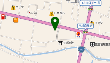 宅配ロッカーPUDO イズミ ゆめマート日田の地図画像