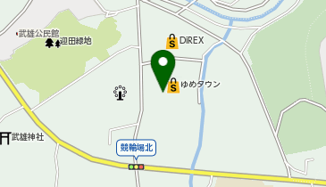 宅配ロッカーPUDO イズミ ゆめタウン武雄の地図画像