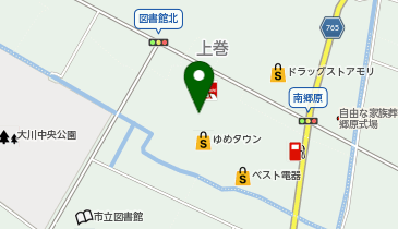 宅配ロッカーPUDO イズミ ゆめタウン大川の地図画像