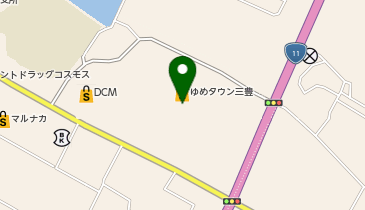宅配ロッカーPUDO イズミ ゆめタウン三豊の地図画像