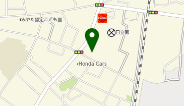 宅配ロッカーPUDO ウエルシア 日立本宮店の地図画像