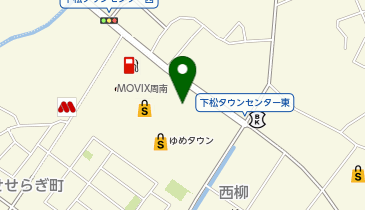宅配ロッカーPUDO イズミ ゆめタウン下松の地図画像