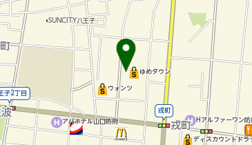 宅配ロッカーPUDO イズミ ゆめタウン防府の地図画像
