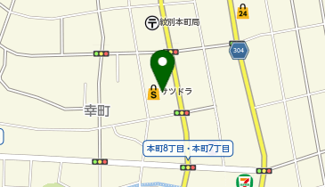 宅配ロッカーPUDO サツドラ 紋別本町店の地図画像