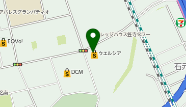 宅配ロッカーPUDO ウエルシア 名古屋元塩町店の地図画像