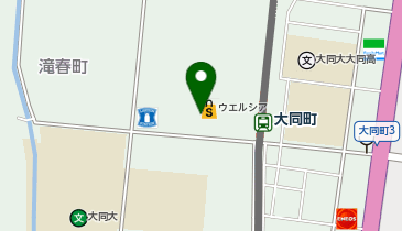 宅配ロッカーPUDO ウエルシア 名古屋大同店の地図画像