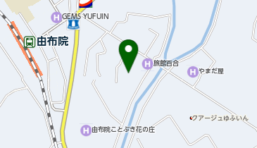 宅配ロッカーPUDO イオン 湯布院店の地図画像