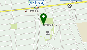 宅配ロッカーPUDO 桑名福祉ヴィレッジ ヴィレッジセンターの地図画像