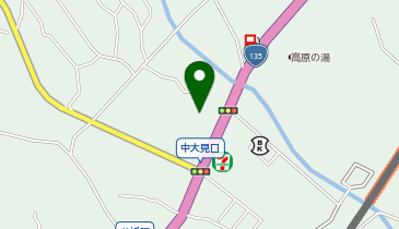 宅配ロッカーPUDO マックスバリュ 伊豆高原店の地図画像