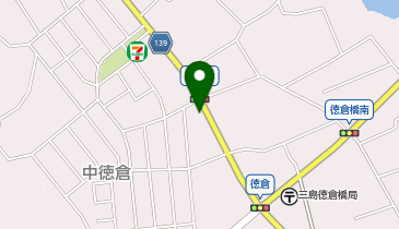 宅配ロッカーPUDO ウエルシア 清水町徳倉店の地図画像