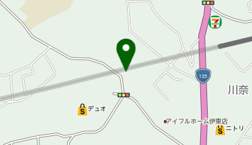 宅配ロッカーPUDO ウエルシア 伊東南店の地図画像