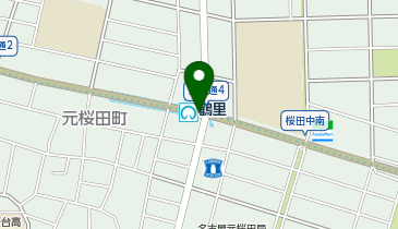 宅配ロッカーPUDO 名古屋市交通局 鶴里駅の地図画像