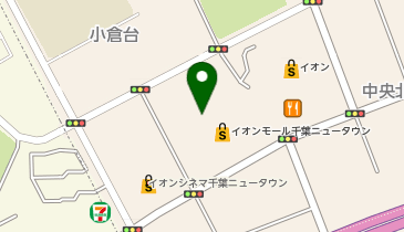 宅配ロッカーPUDO イオンモール 千葉ニュータウンの地図画像