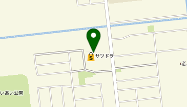宅配ロッカーPUDO サツドラ 当別太美店の地図画像