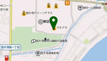 宅配ロッカーPUDO マルナカ 西大寺店の地図画像