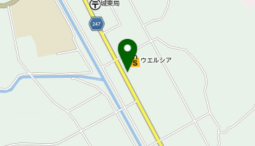宅配ロッカーPUDO ウエルシア 掛川中方店の地図画像