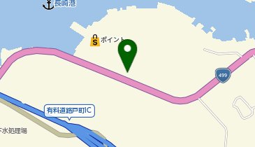宅配ロッカーPUDO ヤマト運輸 長崎中央営業所の地図画像