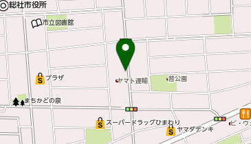 宅配ロッカーPUDO ヤマト運輸 岡山総社営業所の地図画像