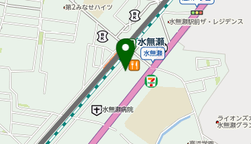 宅配ロッカーPUDO ウエルシア 島本水無瀬店の地図画像