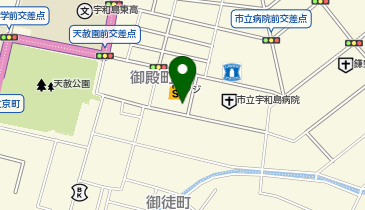 宅配ロッカーPUDO フジ 宇和島桜町店の地図画像