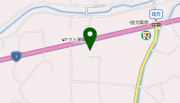 宅配ロッカーPUDO ヤマト運輸 岡山浅口営業所の地図画像