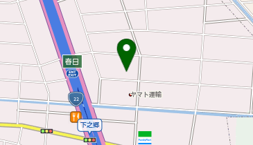 宅配ロッカーPUDO ヤマト運輸 清須営業所の地図画像