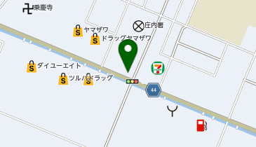 宅配ロッカーPUDO ヤマト運輸 東田川余目営業所の地図画像