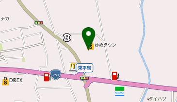 宅配ロッカーPUDO イズミ ゆめタウン平島の地図画像