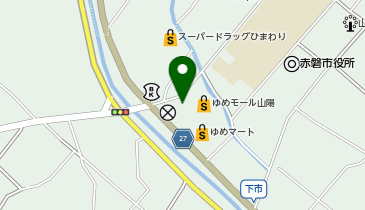 宅配ロッカーPUDO イズミ ゆめモール山陽の地図画像