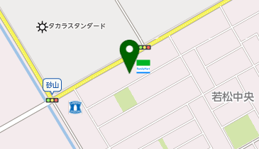 宅配ロッカーPUDO ウエルシア 神栖若松店の地図画像