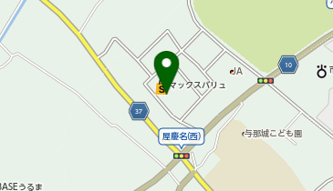 宅配ロッカーPUDO マックスバリュ 屋慶名店の地図画像