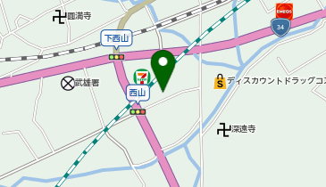 宅配ロッカーPUDO ヤマト運輸 武雄営業所(佐賀武雄)の地図画像