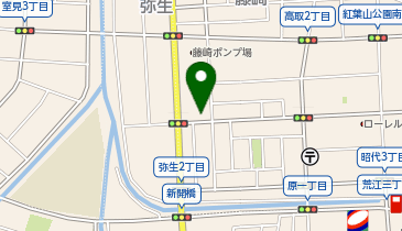 宅配ロッカーPUDO マックスバリュエクスプレス 藤崎店の地図画像