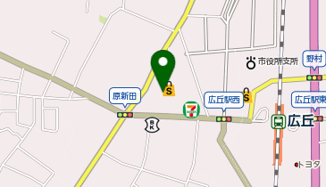 宅配ロッカーPUDO ウエルシア とをしや広丘駅前店の地図画像