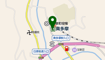 宅配ロッカーPUDO JR奥多摩駅 待合室付近(M-1)の地図画像
