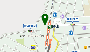 宅配ロッカーPUDO JR勝田駅 西口(M-1)の地図画像
